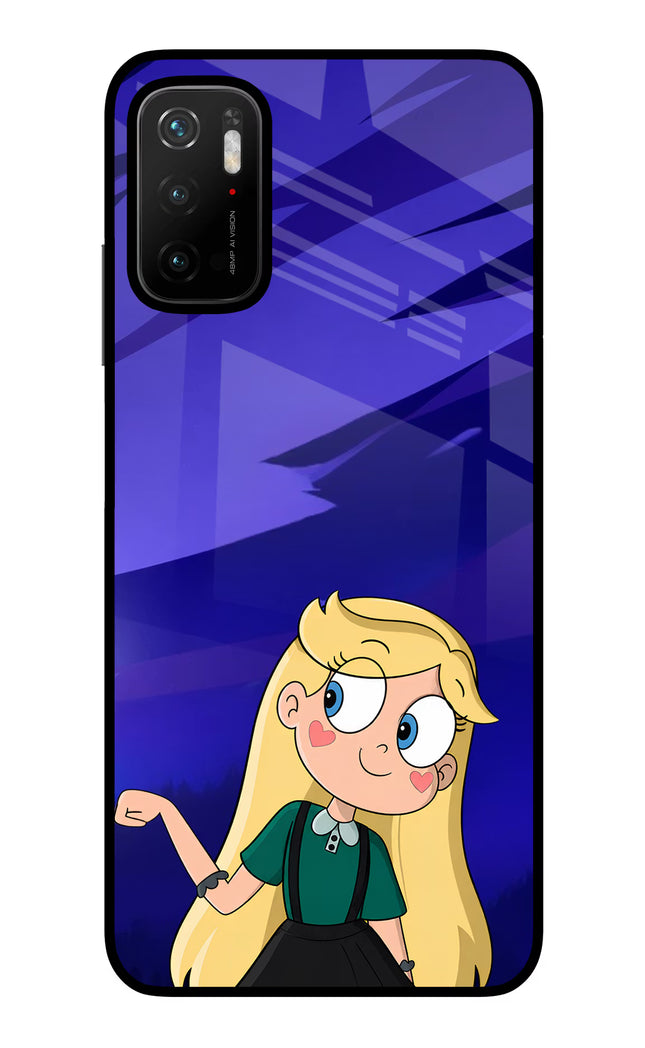 Star Glow Poco M3 Pro 5G Glass Case