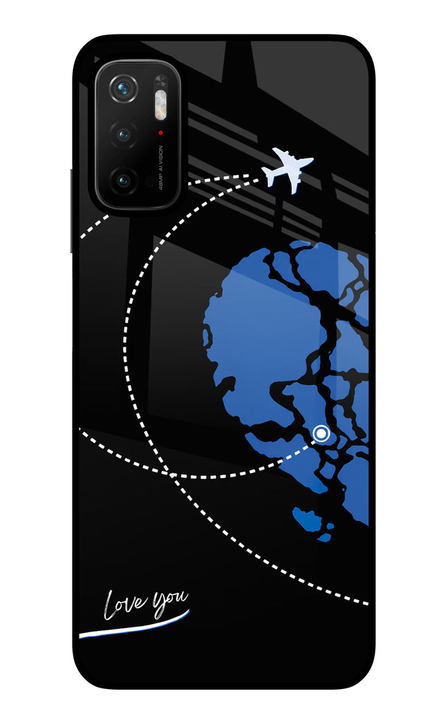 Love Orbit Poco M3 Pro 5G Glass Case