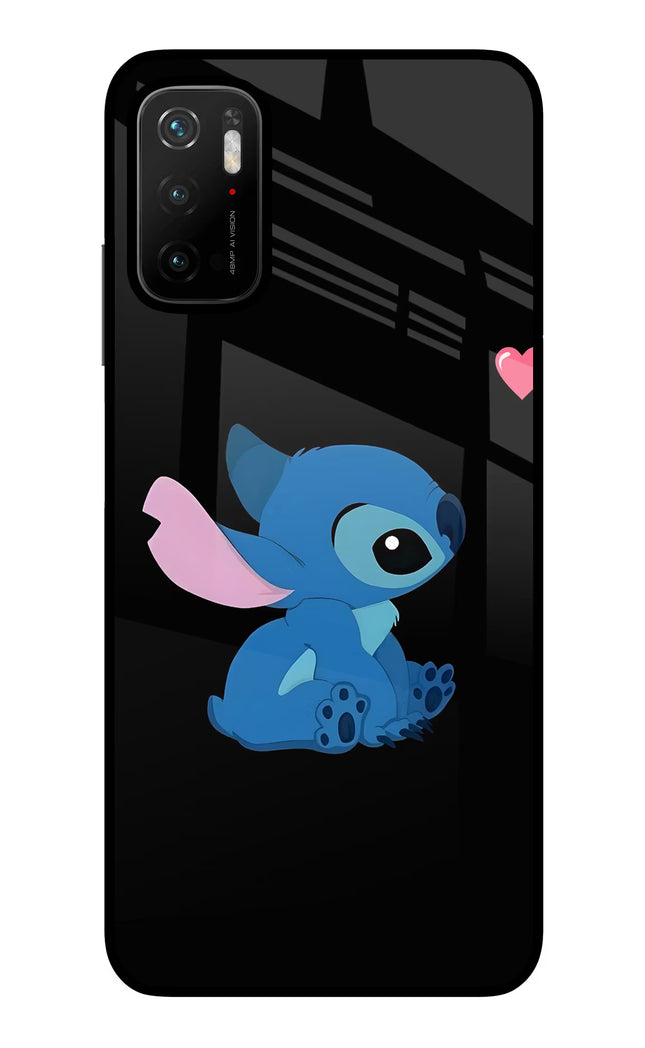 Stitch Crush Poco M3 Pro 5G Glass Case