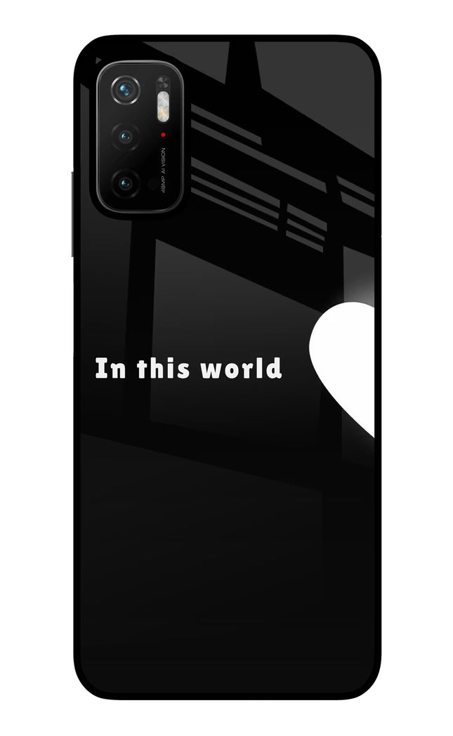 This World Poco M3 Pro 5G Glass Case