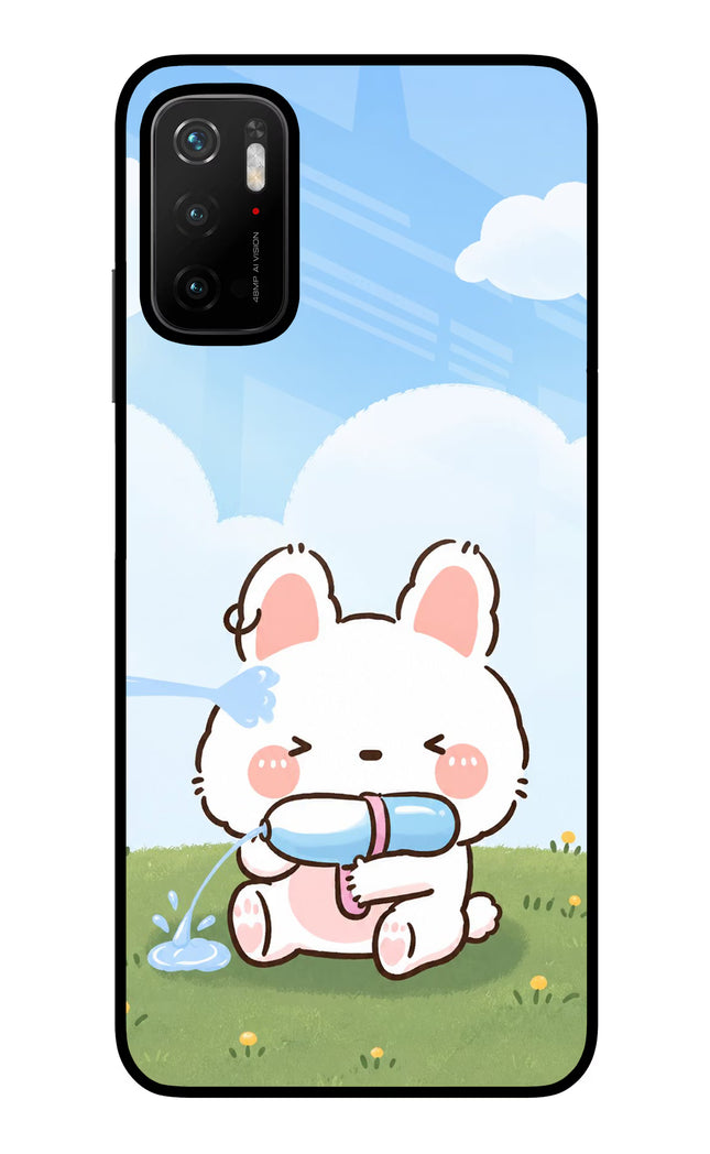 Bunny Treat Poco M3 Pro 5G Glass Case