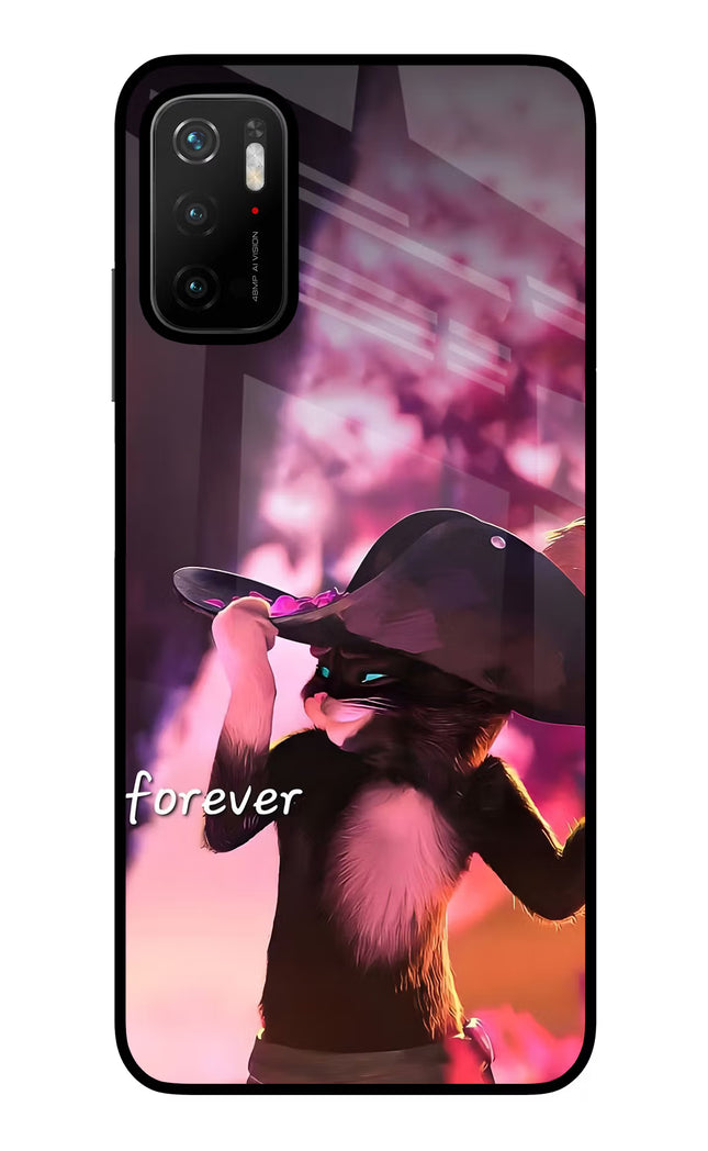 Forever Cat Poco M3 Pro 5G Glass Case