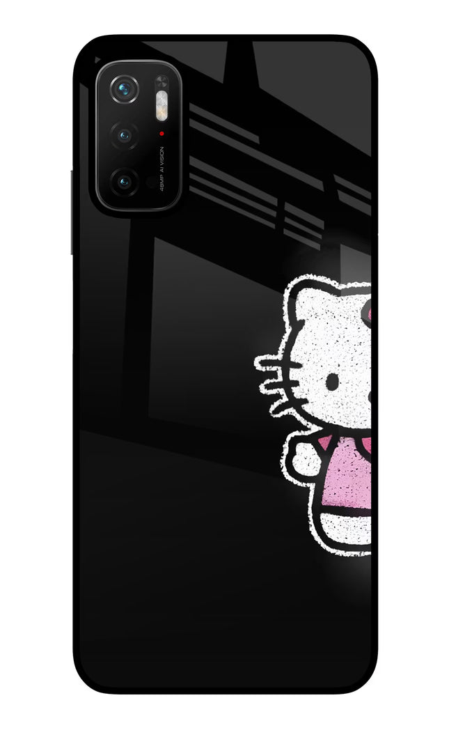 Kitty Charm Poco M3 Pro 5G Glass Case