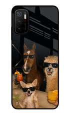 Party Squad Poco M3 Pro 5G Glass Case
