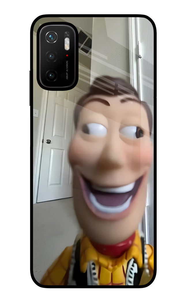 Side Eye Woody Poco M3 Pro 5G Glass Case