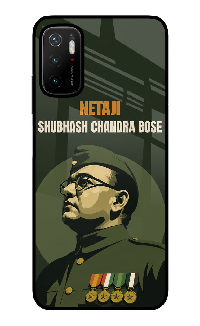 Netaji Legacy Poco M3 Pro 5G Glass Case