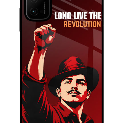 Bhagat Singh Revolution Poco M3 Pro 5G Glass Case