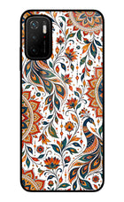 White Mayura Poco M3 Pro 5G Glass Case