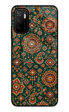 Green Pataka Poco M3 Pro 5G Glass Case