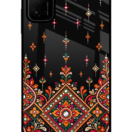 Noir Mehfil Poco M3 Pro 5G Glass Case