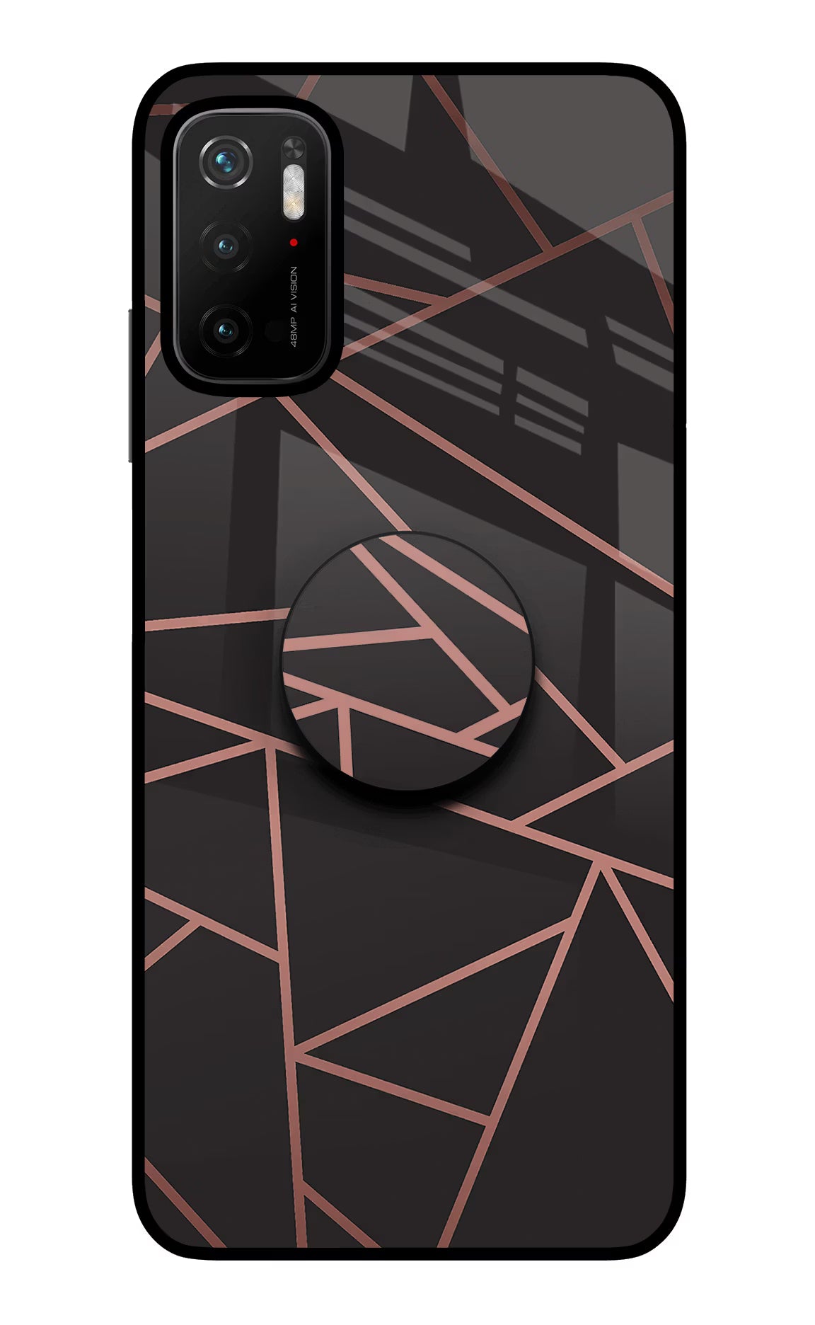 Geometric Pattern Poco M3 Pro 5G Pop Case by Casekaro