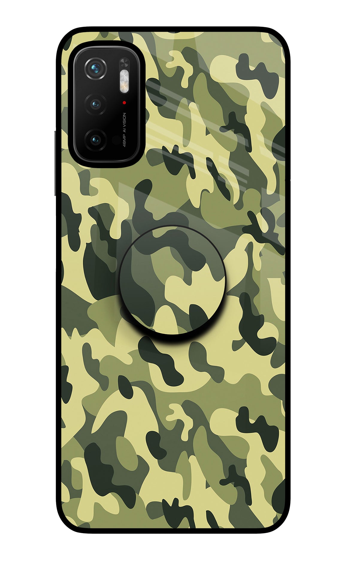 Camouflage Poco M3 Pro 5G Pop Case