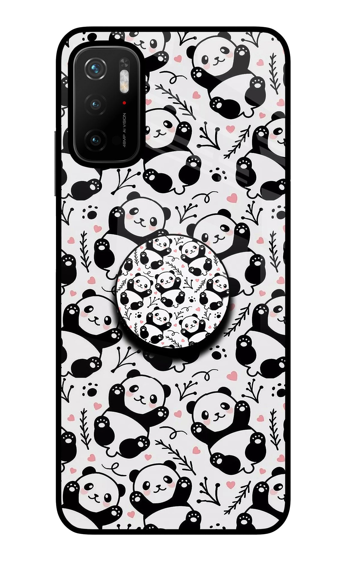 Cute Panda Poco M3 Pro 5G Pop Case