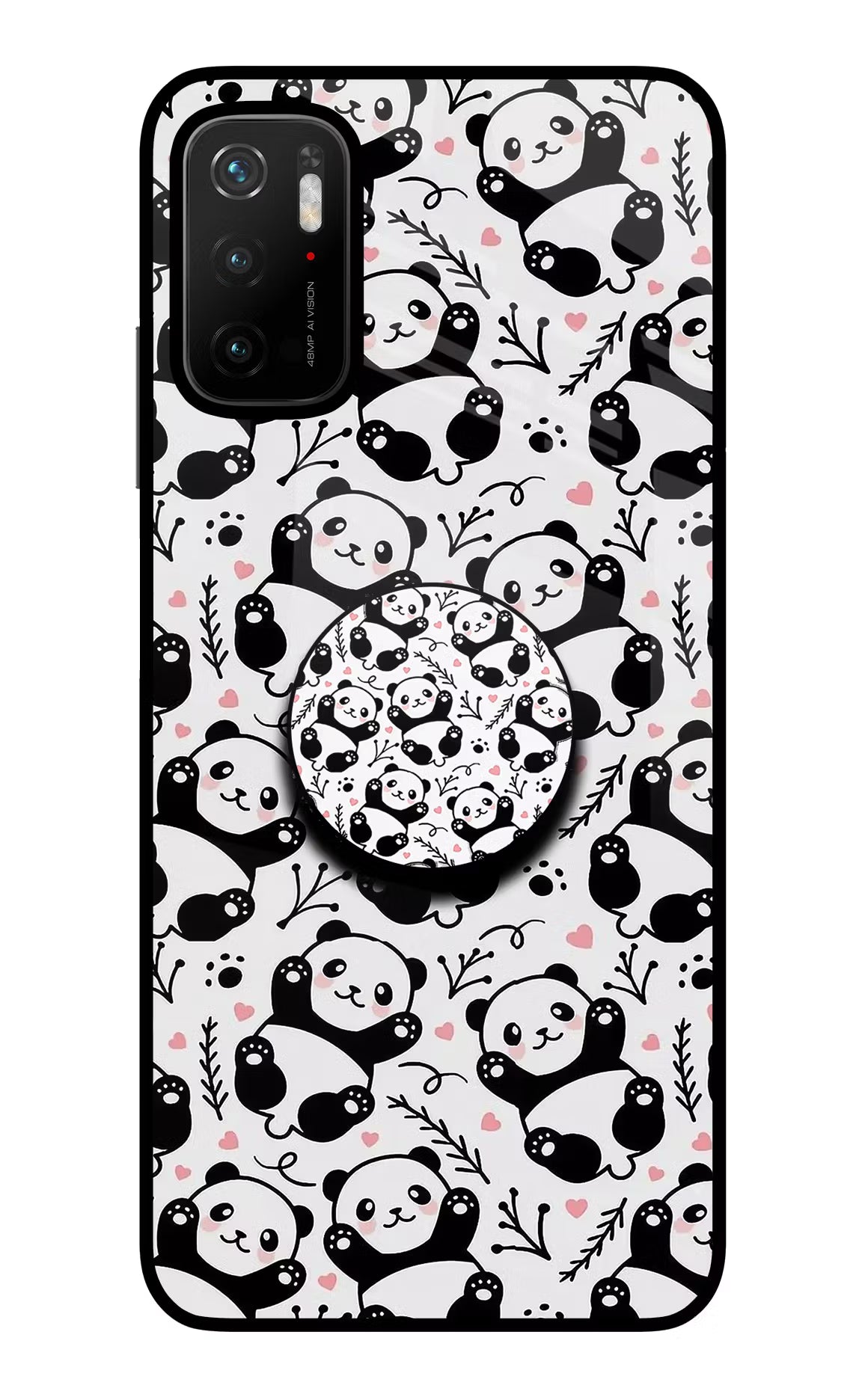 Cute Panda Poco M3 Pro 5G Pop Case by Casekaro