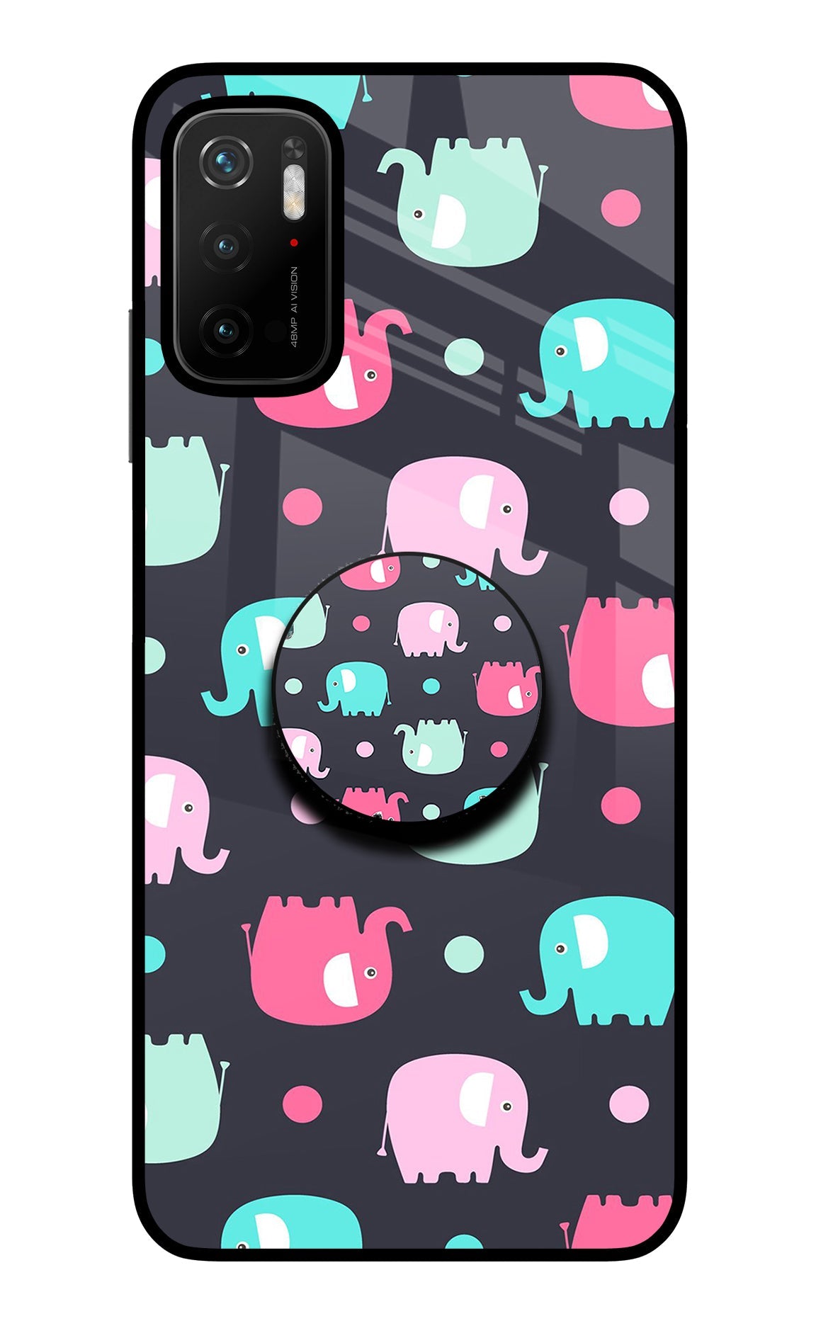 Baby Elephants Poco M3 Pro 5G Pop Case