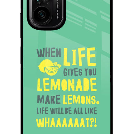 Quote Mi 11X/11X Pro Glass Case Back Cover by Casekaro