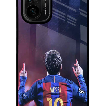 Messi Mi 11X/11X Pro Glass Case Back Cover by Casekaro