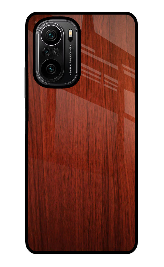 Wooden Plain Pattern Mi 11X/11X Pro Glass Case