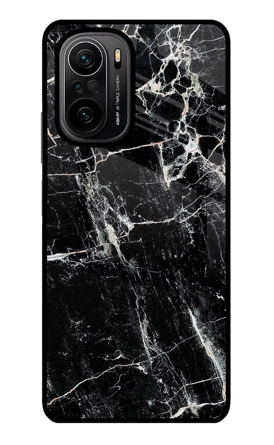 Black Marble Texture Mi 11X/11X Pro Glass Case