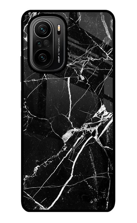 Black Marble Pattern Mi 11X/11X Pro Glass Case
