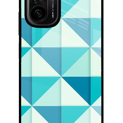 Abstract Mi 11X/11X Pro Glass Case Back Cover by Casekaro