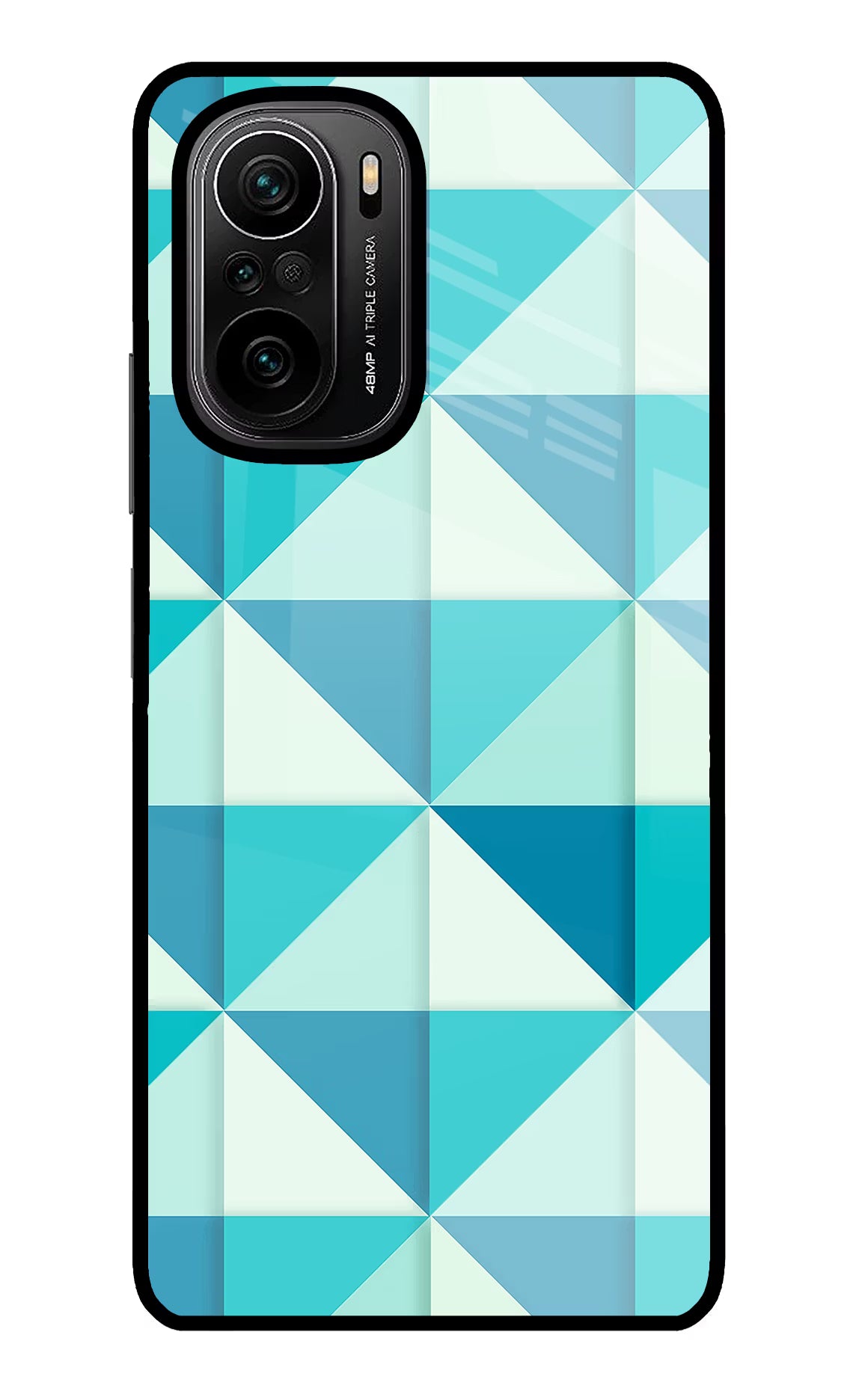 Abstract Mi 11X/11X Pro Glass Case Back Cover by Casekaro