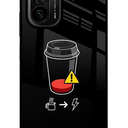 Coffee Mi 11X/11X Pro Glass Case Back Cover by Casekaro
