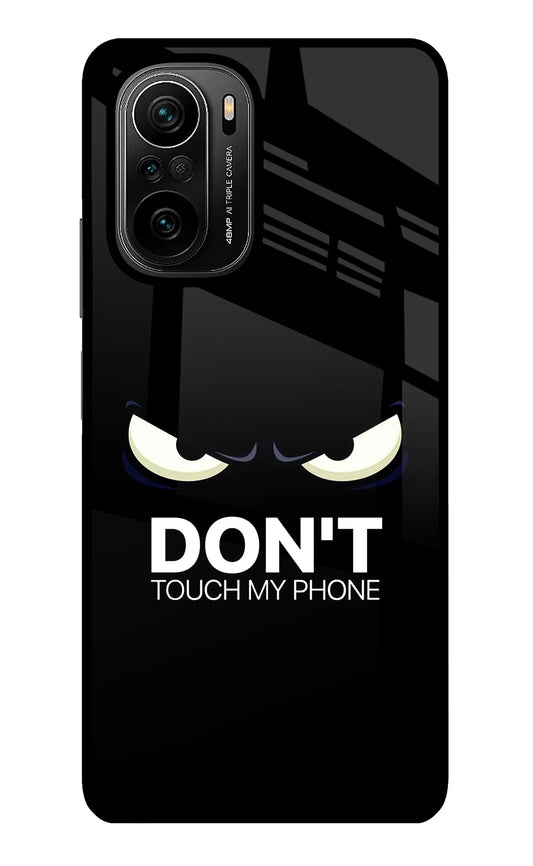 Don'T Touch My Phone Mi 11X/11X Pro Glass Case