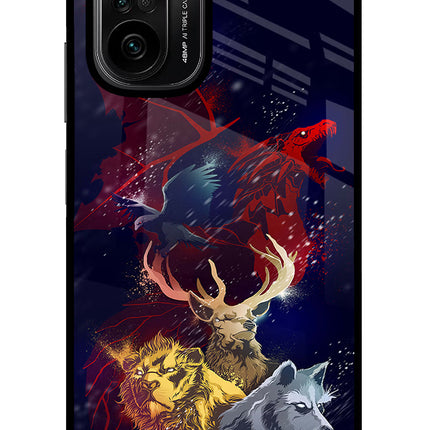 Game Of Thrones Mi 11X/11X Pro Glass Case Back Cover by Casekaro