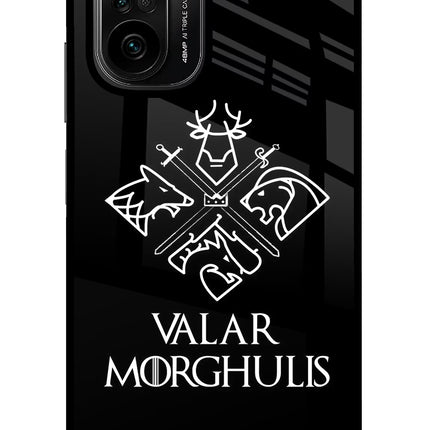 Valar Morghulis | Game Of Thrones Mi 11X/11X Pro Glass Case Back Cover by Casekaro