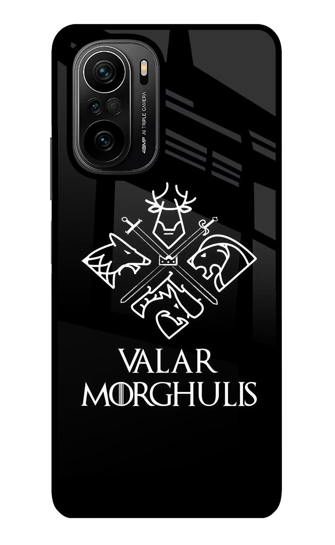Valar Morghulis | Game Of Thrones Mi 11X/11X Pro Glass Case Back Cover by Casekaro