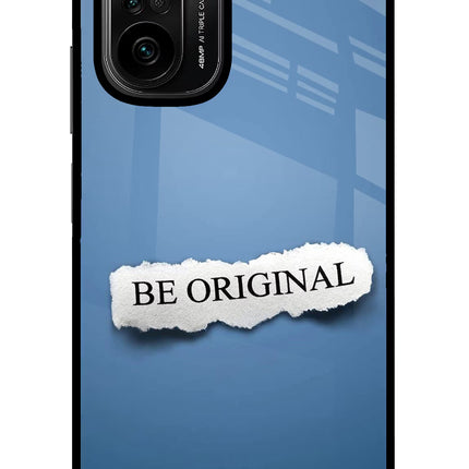 Be Original Mi 11X/11X Pro Glass Case Back Cover by Casekaro