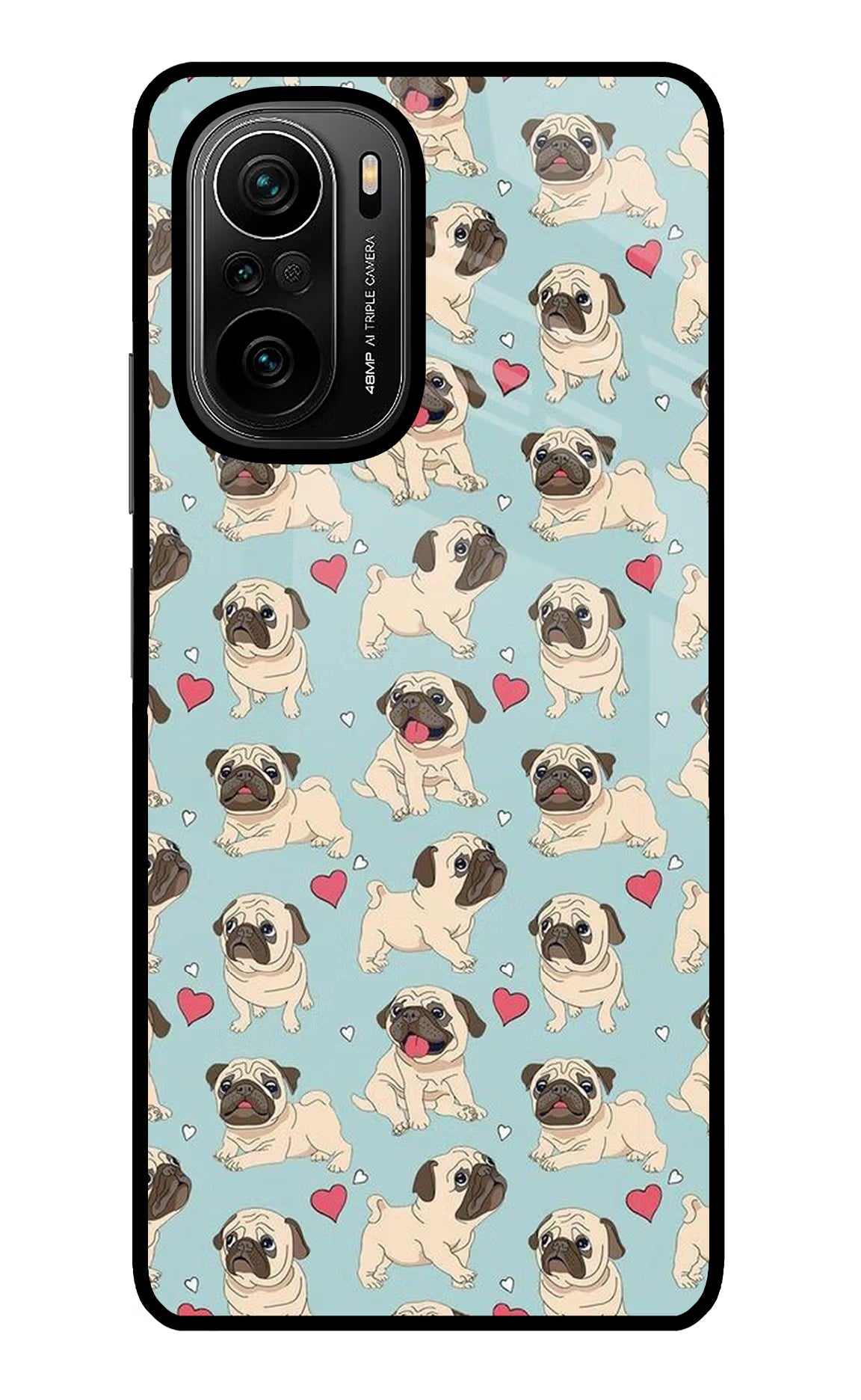 Pug Dog Mi 11X/11X Pro Glass Case
