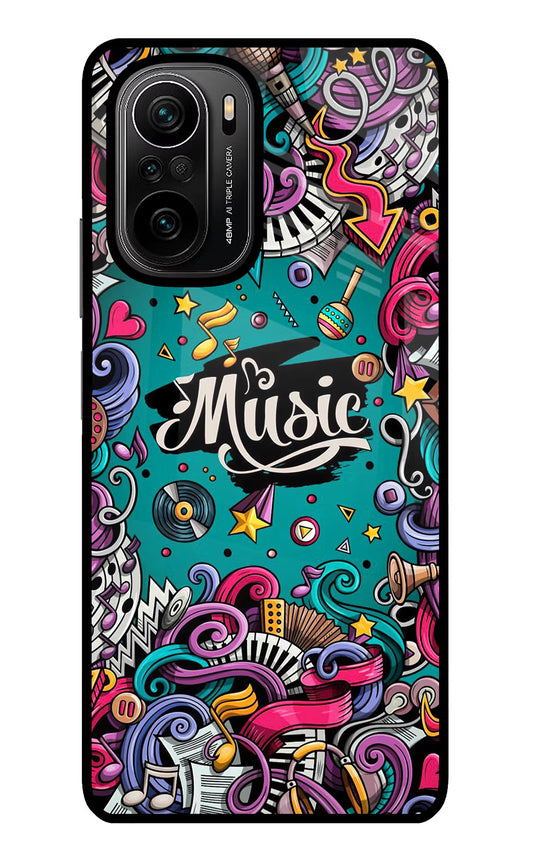 Music Graffiti Mi 11X/11X Pro Glass Case