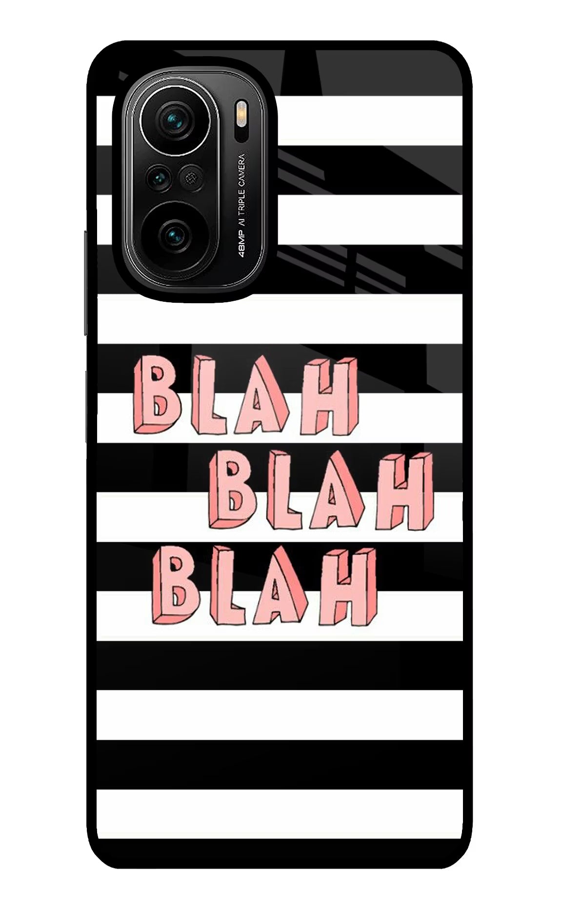 Blah Blah Blah Mi 11X/11X Pro Glass Case