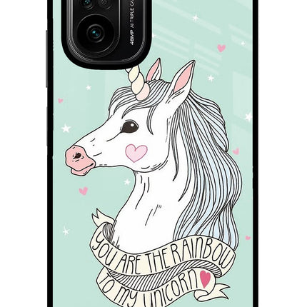 Unicorn Wallpaper Mi 11X/11X Pro Glass Case Back Cover by Casekaro
