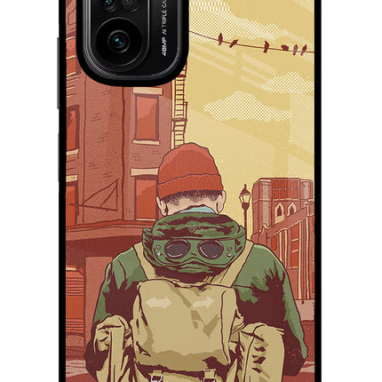 Adventurous Mi 11X/11X Pro Glass Case Back Cover by Casekaro