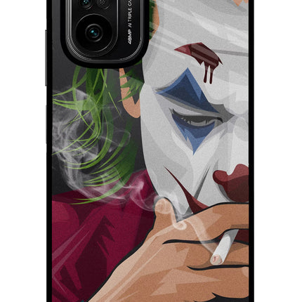 Joker Smoking Mi 11X/11X Pro Glass Case Back Cover by Casekaro