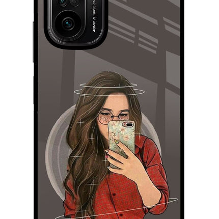Selfie Queen Mi 11X/11X Pro Glass Case Back Cover by Casekaro