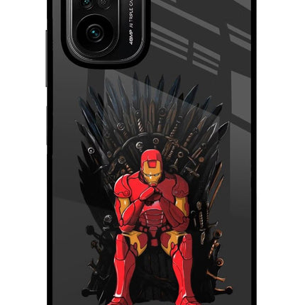 Ironman Throne Mi 11X/11X Pro Glass Case Back Cover by Casekaro