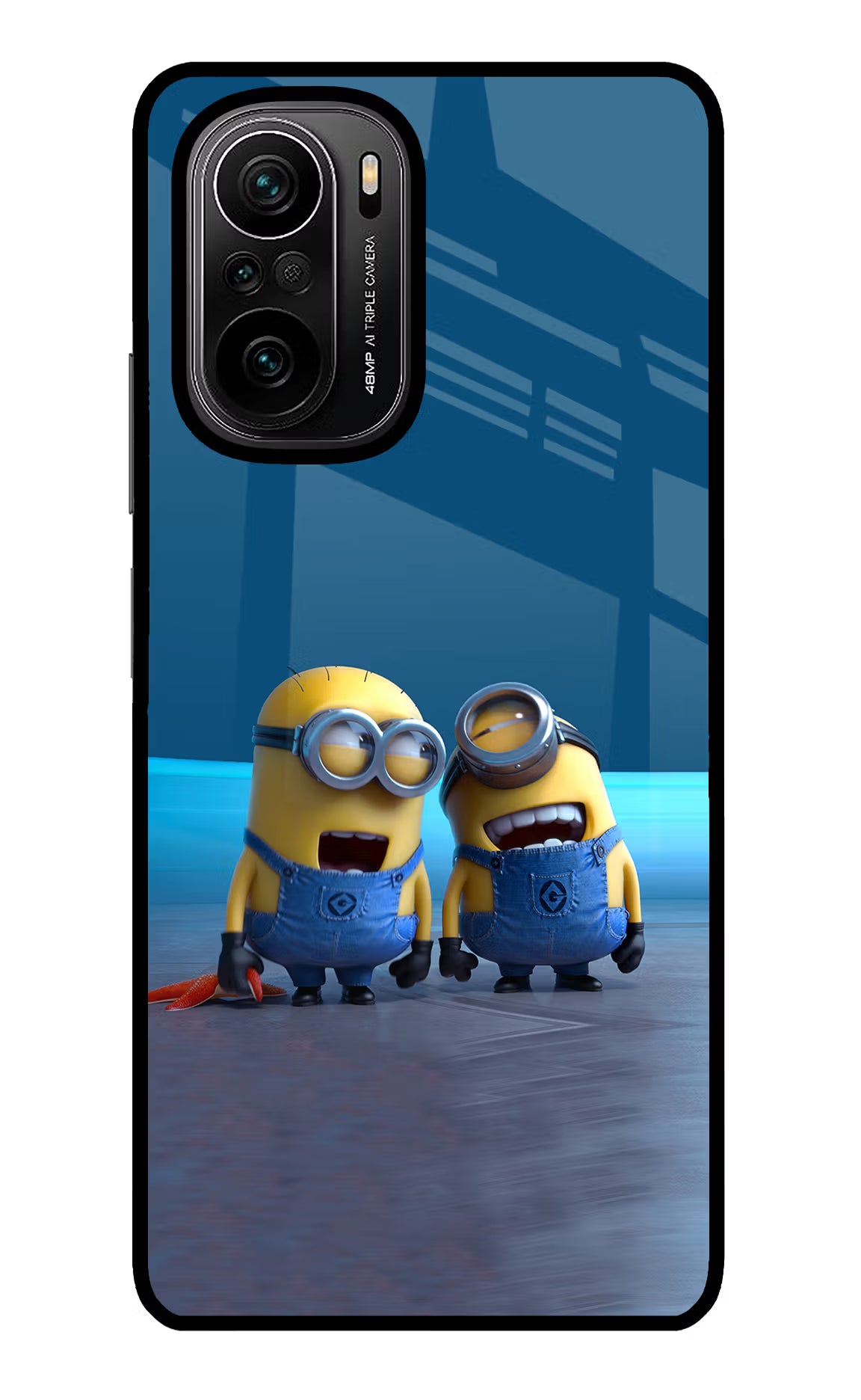 Minion Laughing Mi 11X/11X Pro Glass Case