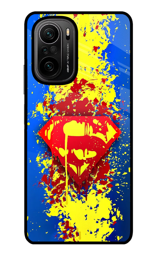 Superman logo Mi 11X/11X Pro Glass Case