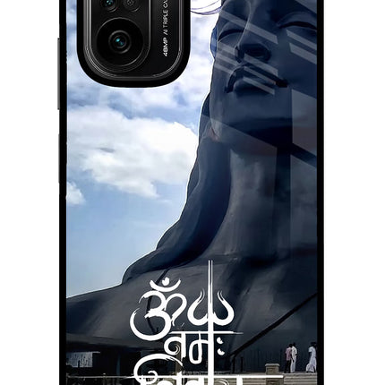 Om Namah Shivay Mi 11X/11X Pro Glass Case Back Cover by Casekaro