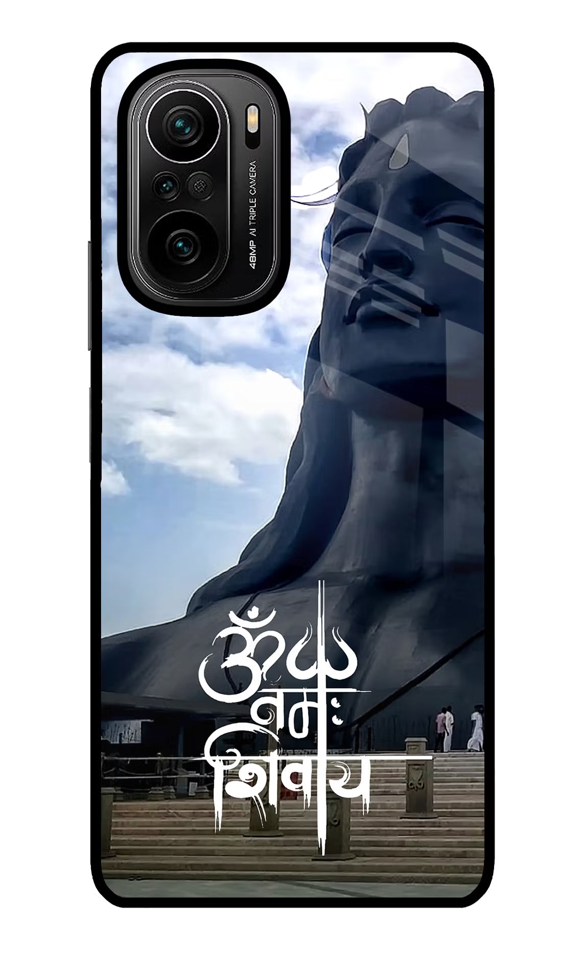 Om Namah Shivay Mi 11X/11X Pro Glass Case Back Cover by Casekaro