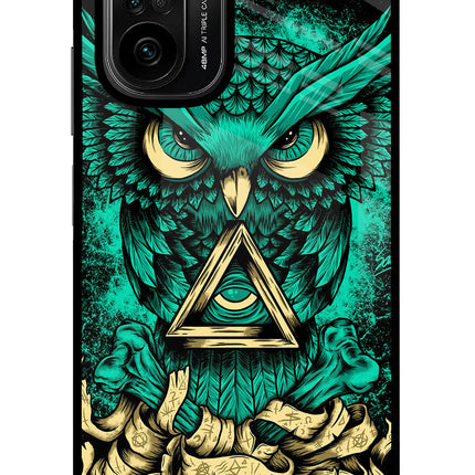 Green Owl Mi 11X/11X Pro Glass Case