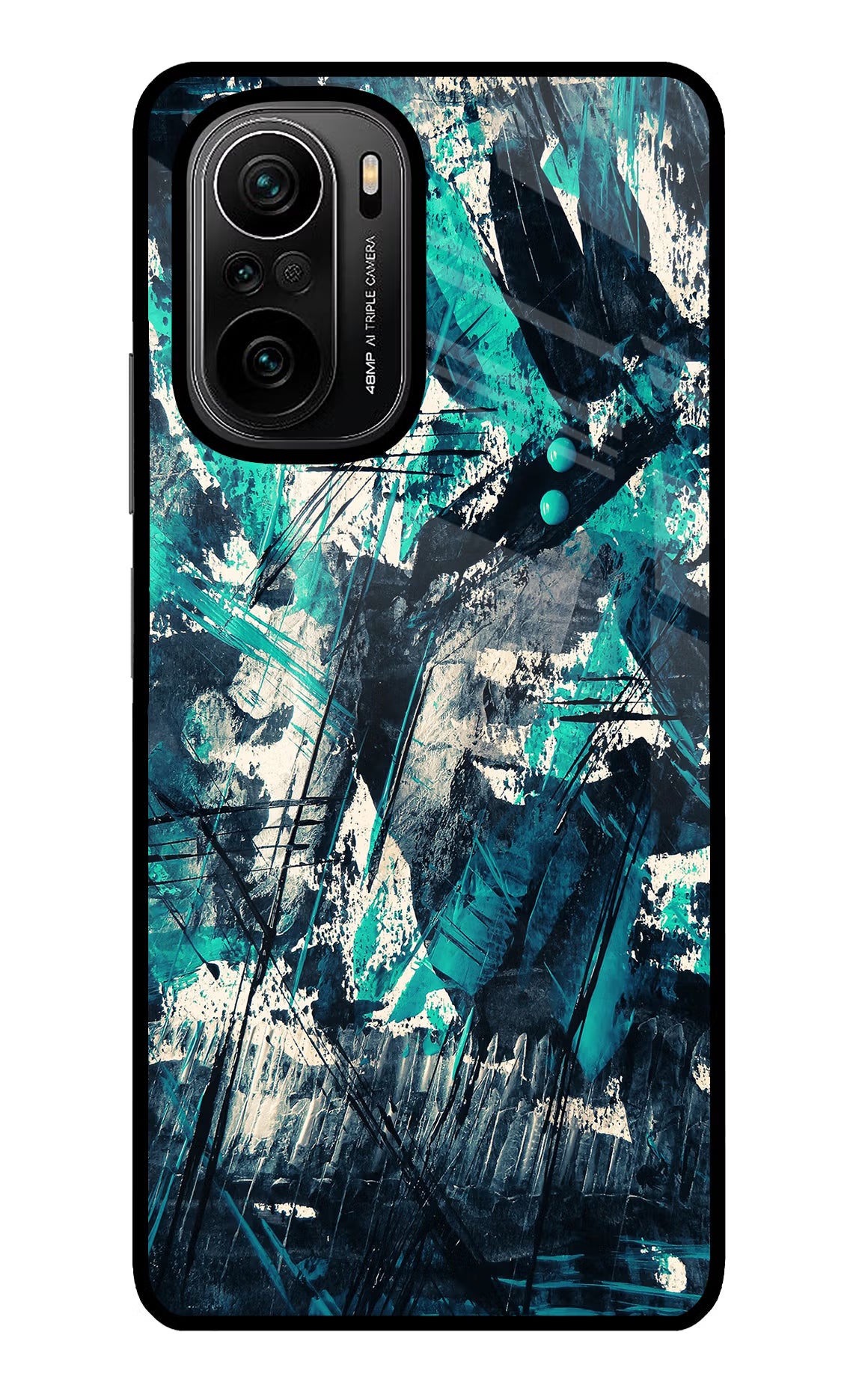 Artwork Mi 11X/11X Pro Glass Case Back Cover by Casekaro