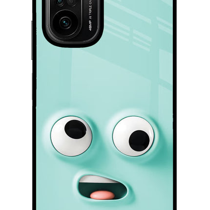Funny Cartoon Mi 11X/11X Pro Glass Case Back Cover by Casekaro