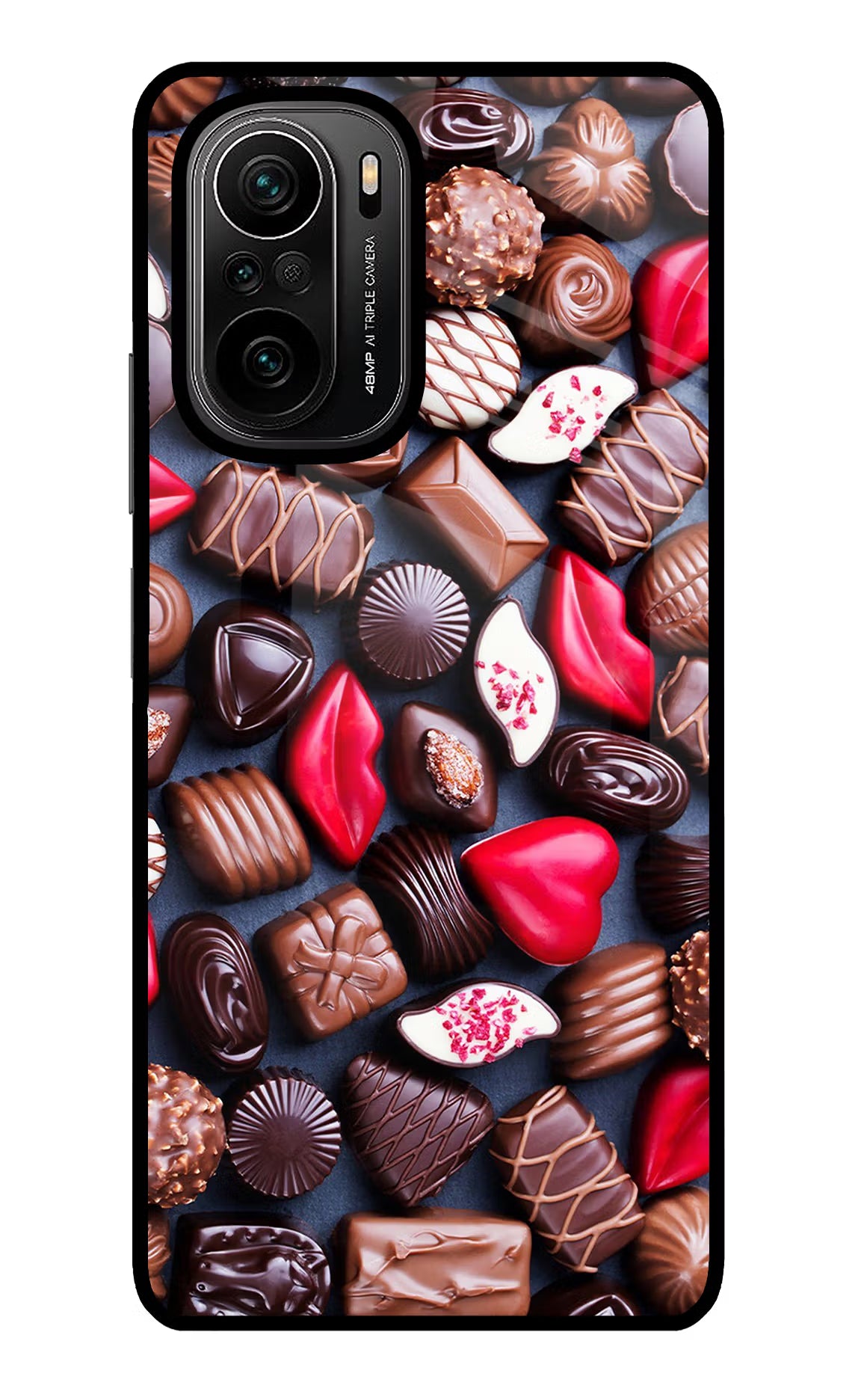 Chocolates Mi 11X/11X Pro Glass Case