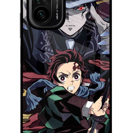 Demon Slayer Mi 11X/11X Pro Glass Case Back Cover by Casekaro