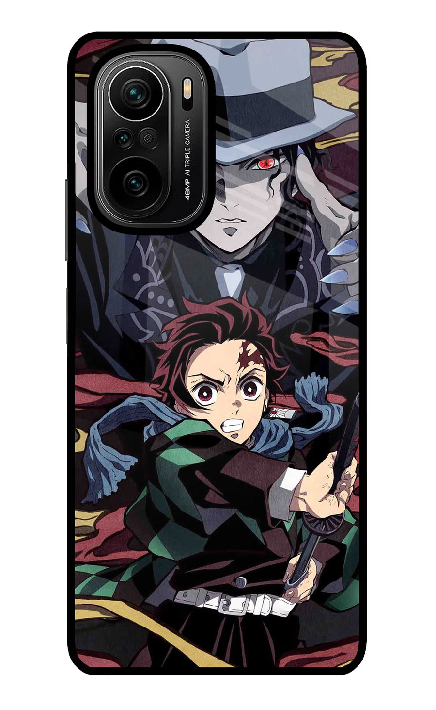 Demon Slayer Mi 11X/11X Pro Back Cover, Glass case